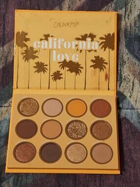 ColourPop “California Love” 12-Pan Eyeshadow Palette – Swatched Only